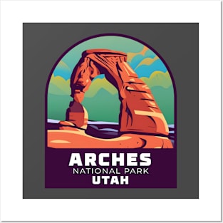 Arches National Park Utah Adventure Posters and Art